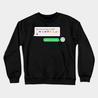 Astrological text messages: Capricorn Crewneck Sweatshirt